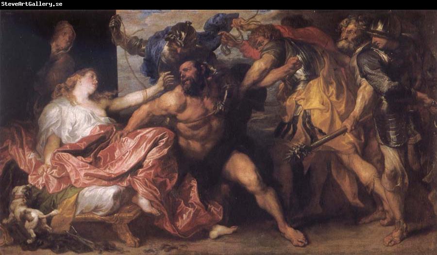 Anthony Van Dyck Samson and Delilah